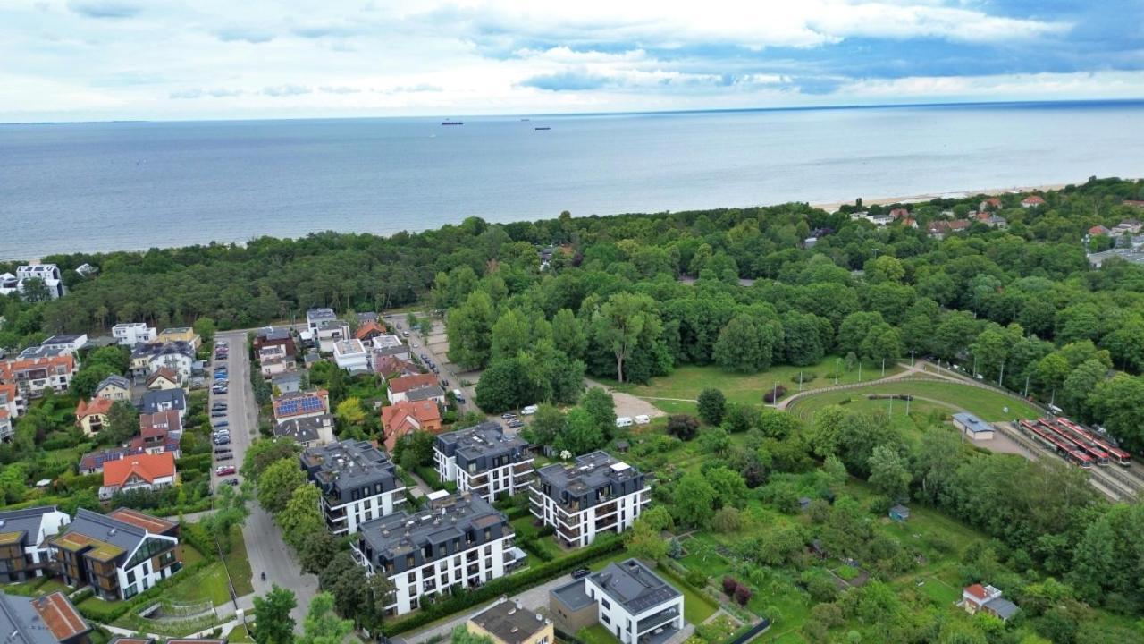 Apartament Ergo Jelitkowo Gdansk Sopot 600M Do Plazy Parking Zewnętrze zdjęcie